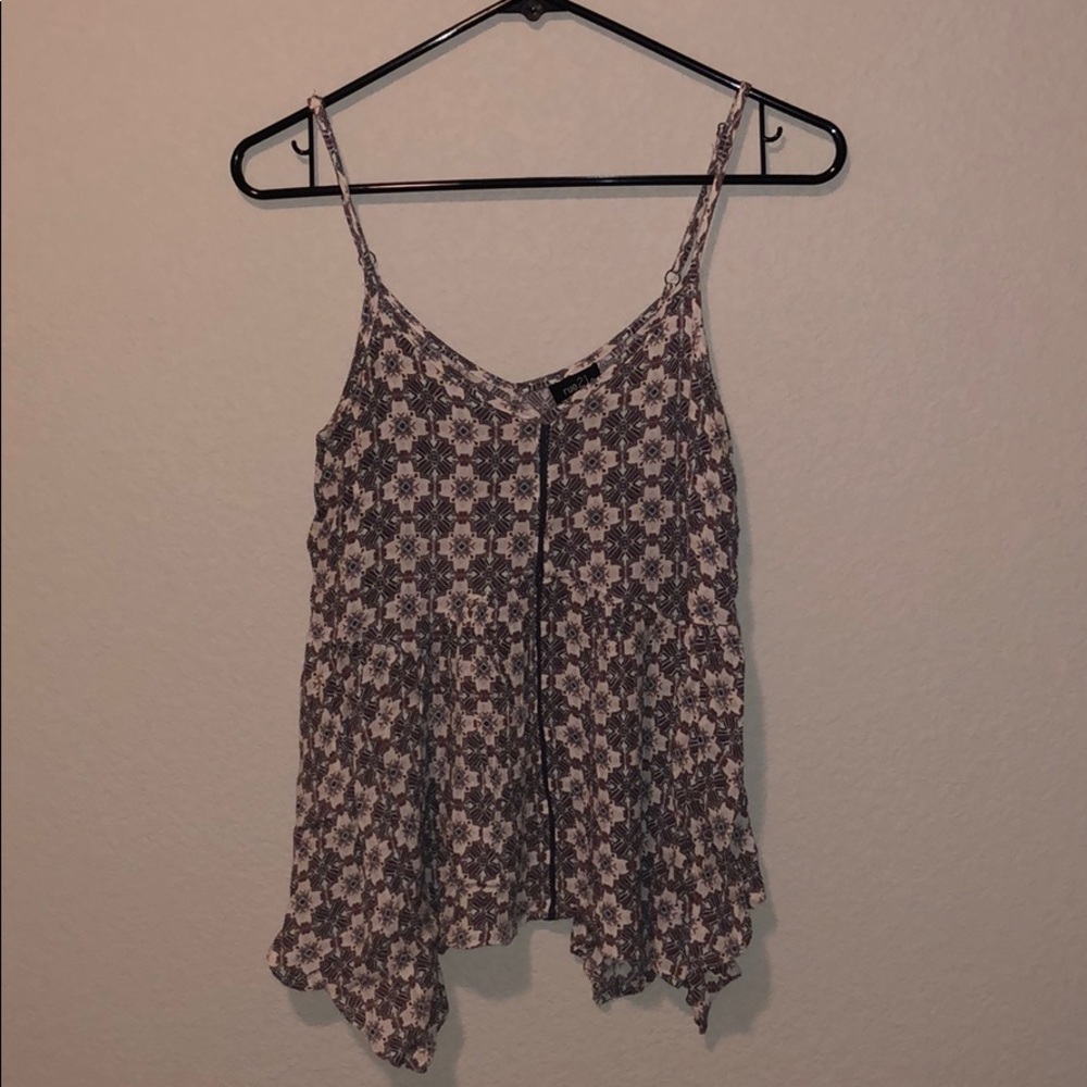 Babydoll Tank top w/ cute print